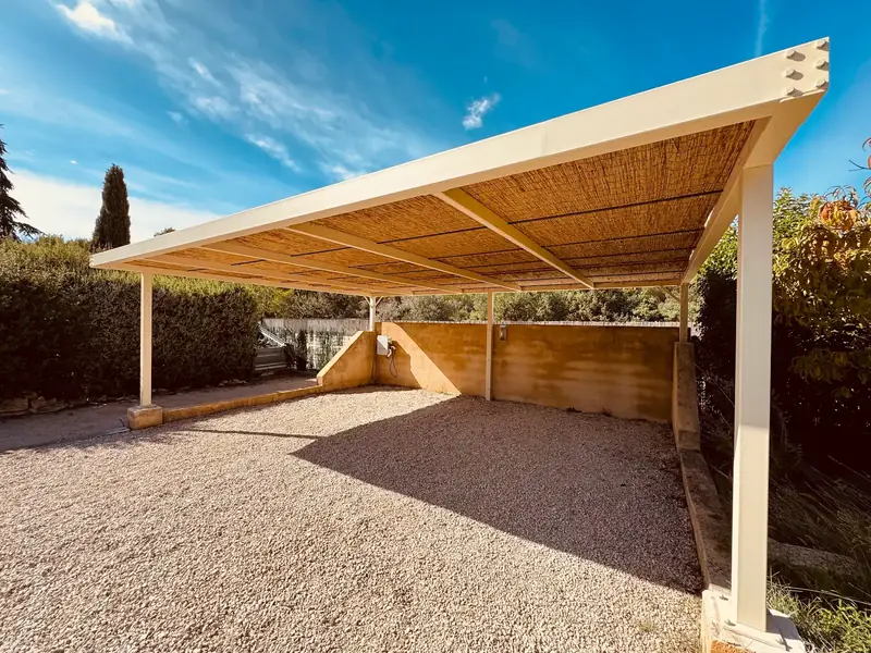 Carport acier