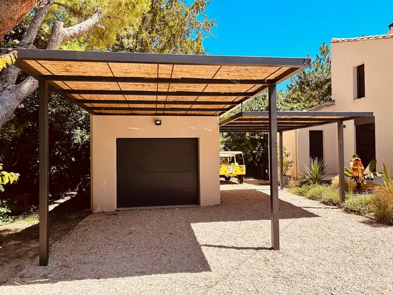Pergola fibre de coco